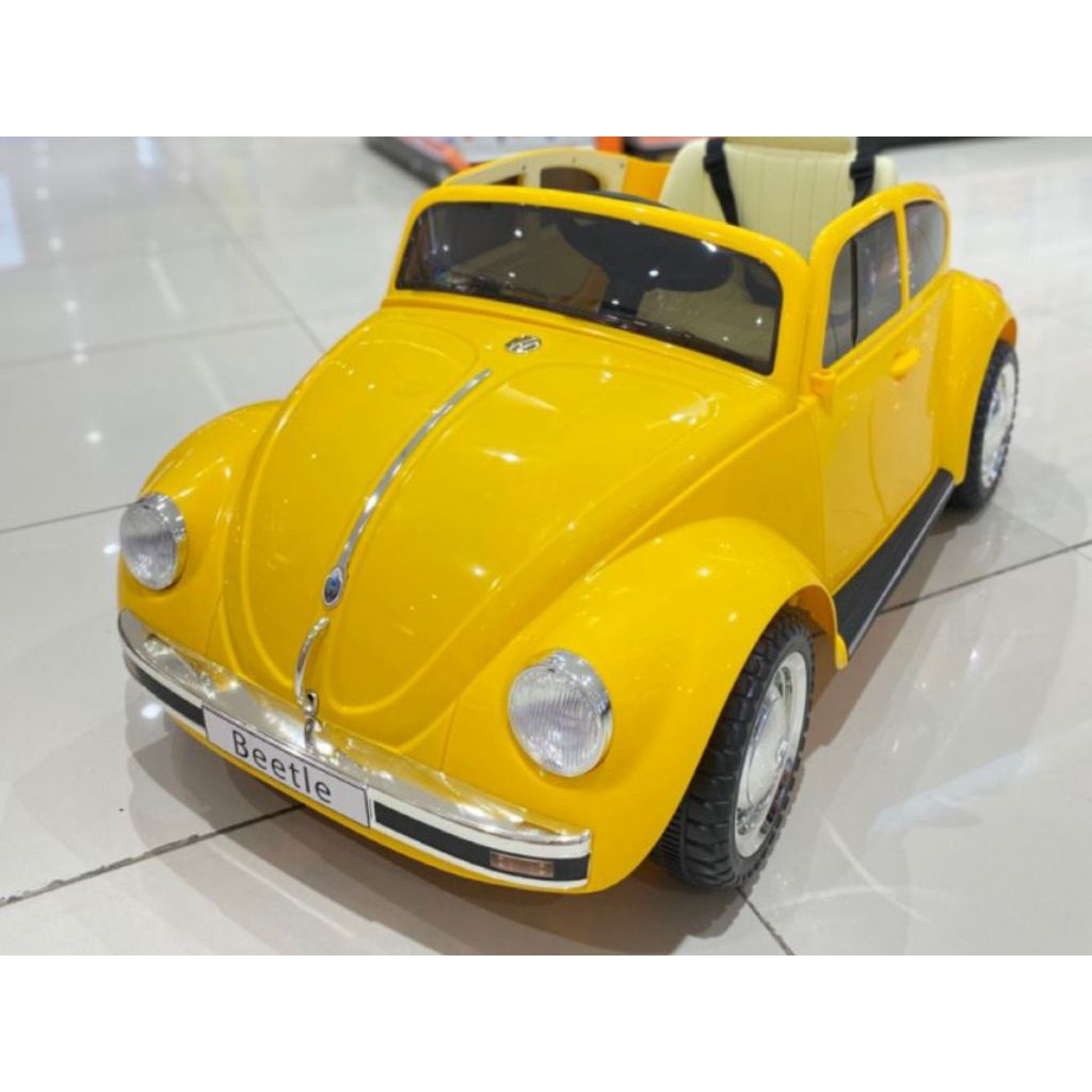 Mainan anak mobil aki ride on mobil VW beetle paso