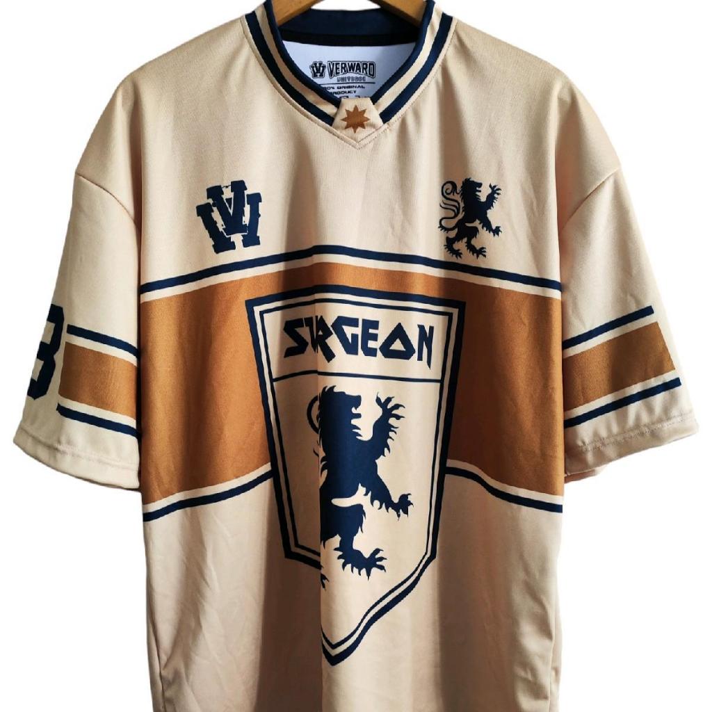 Culture Project x Verward Universe | NAMAPRODUK | Jersey Oversize Dewasa Bahan Full Printing Wanita 