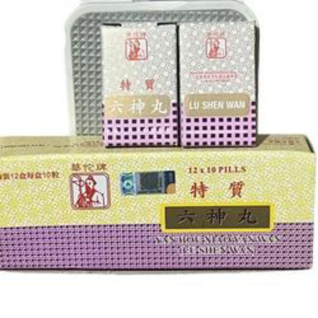 Liu Shen Wan | Lu Shen Wan China - Obat Herbal Sakit Tenggorokan, Panas Dalam, Serak
