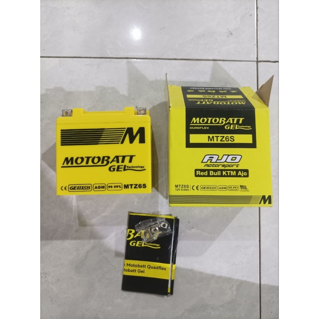 AKI MOTOBATT MTZ6S ORIGINAL SATRIA , MNAX, PCX