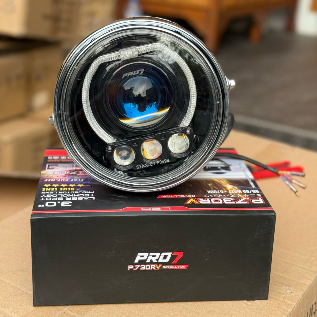 BATOK NINJA SS PRO P730HV P730RV MINILASER 3 MATA DEVIL RGB