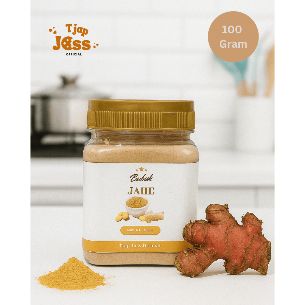 

Bubuk / Serbuk Jahe Merah Untuk Bumbu Dan Jamu Merk Tjap Joss