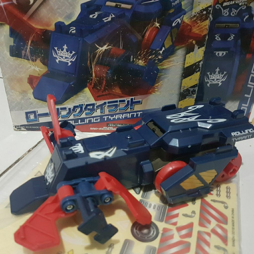 break go ga bandai rolling tyrant