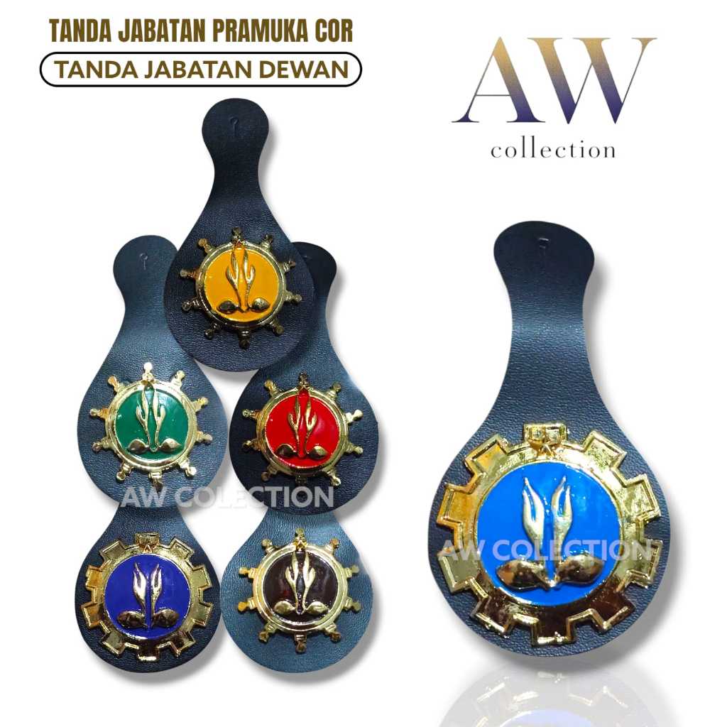 (COR) Tanda jabatan pramuka AMBALAN/DKR/DKC/RACANA/DKN/DKDCor premium / tanjab pramuka cor