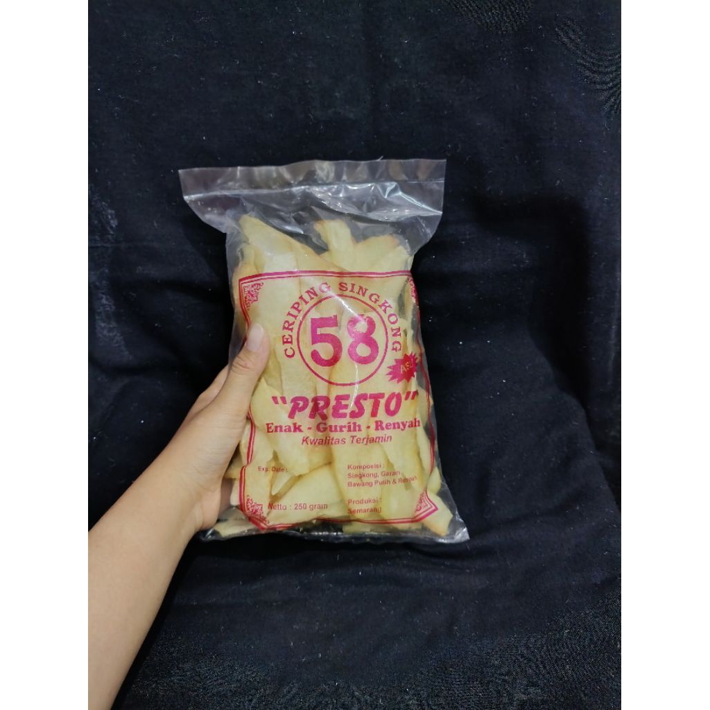 

Kripiku Singkong Presto Gurih & Renyah