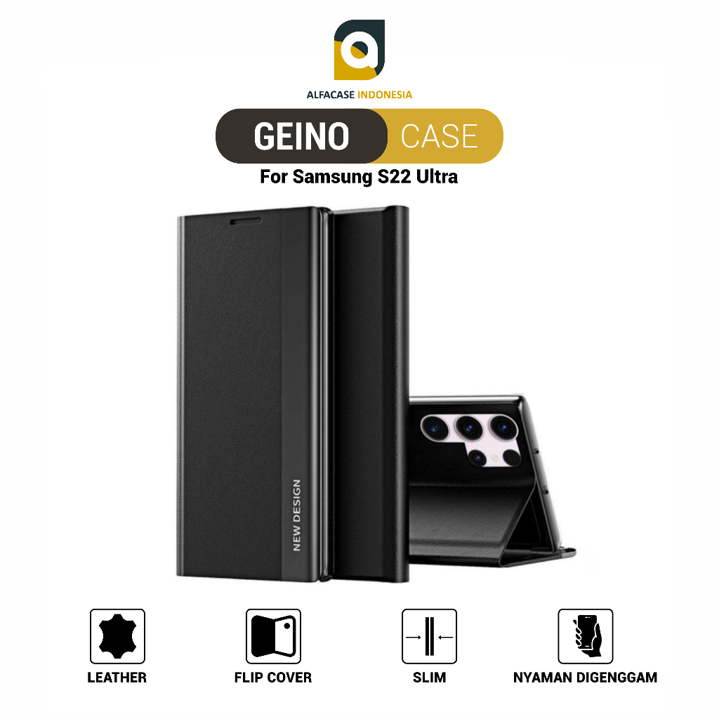 Geino Case For Samsung Galaxy S22 Ultra - Casing Samsung Galaxy S22 Ultra - Cover Case Samsung Galax