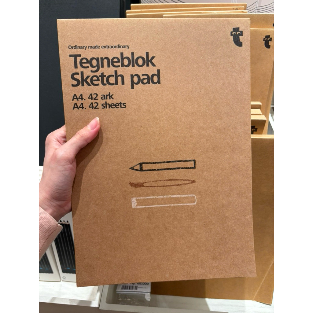 

Flying Tiger Sketch Pad - 3 Jenis Kertas (42 lembar)