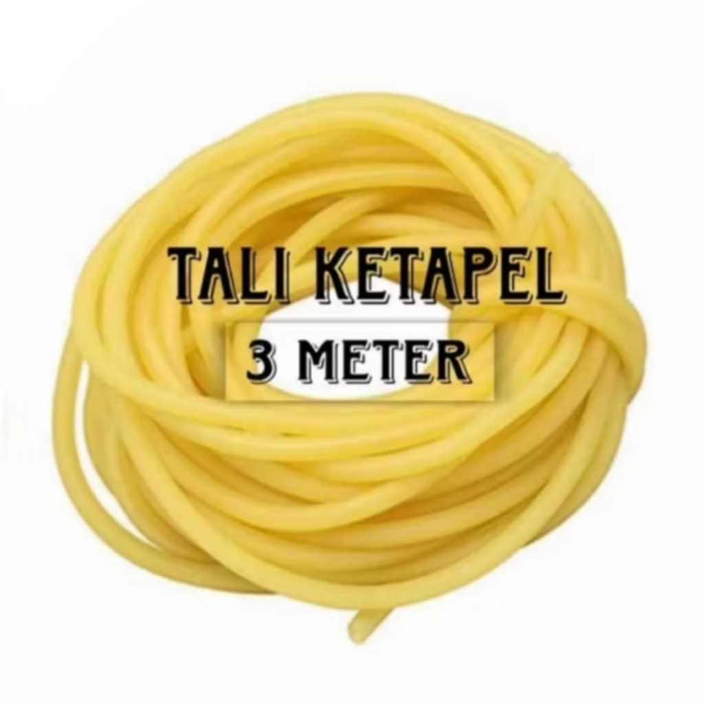Karet Ketapel 3 Meter Bulat Diameter 5 MM