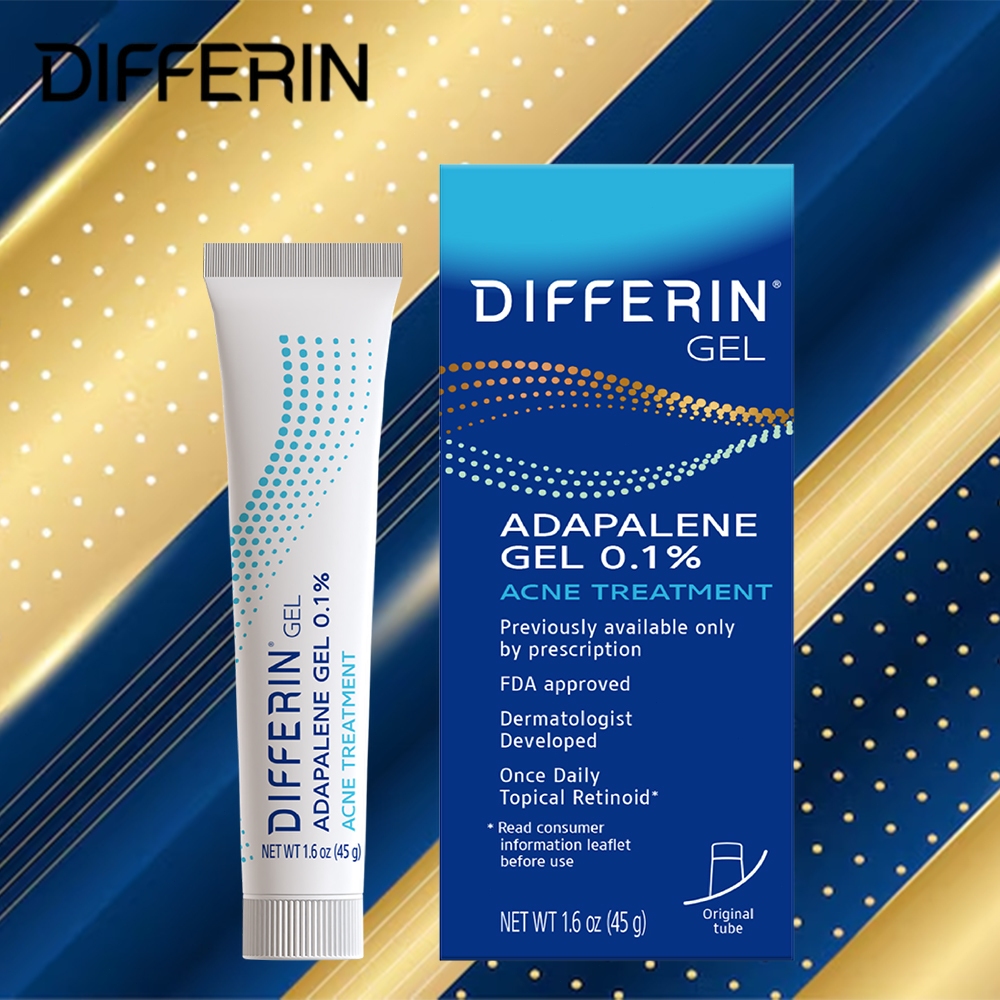 Differin Adapalene Gel 0.1% 15g/Differin Adapalene Gel 0.1% Acne Treatment / Pengobatan Jerawat/0.1%