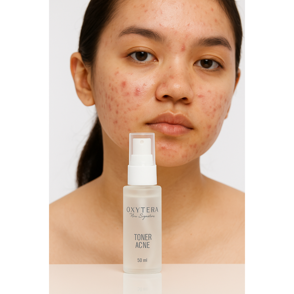 "Toner Acne Oxytera – Bantu atasi jerawat, kurangi minyak berlebih, bikin kulit lebih bersih & sehat