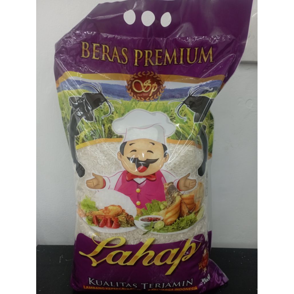 BERAS LAHAP 5KG / BERAS PREMIUM 5KG