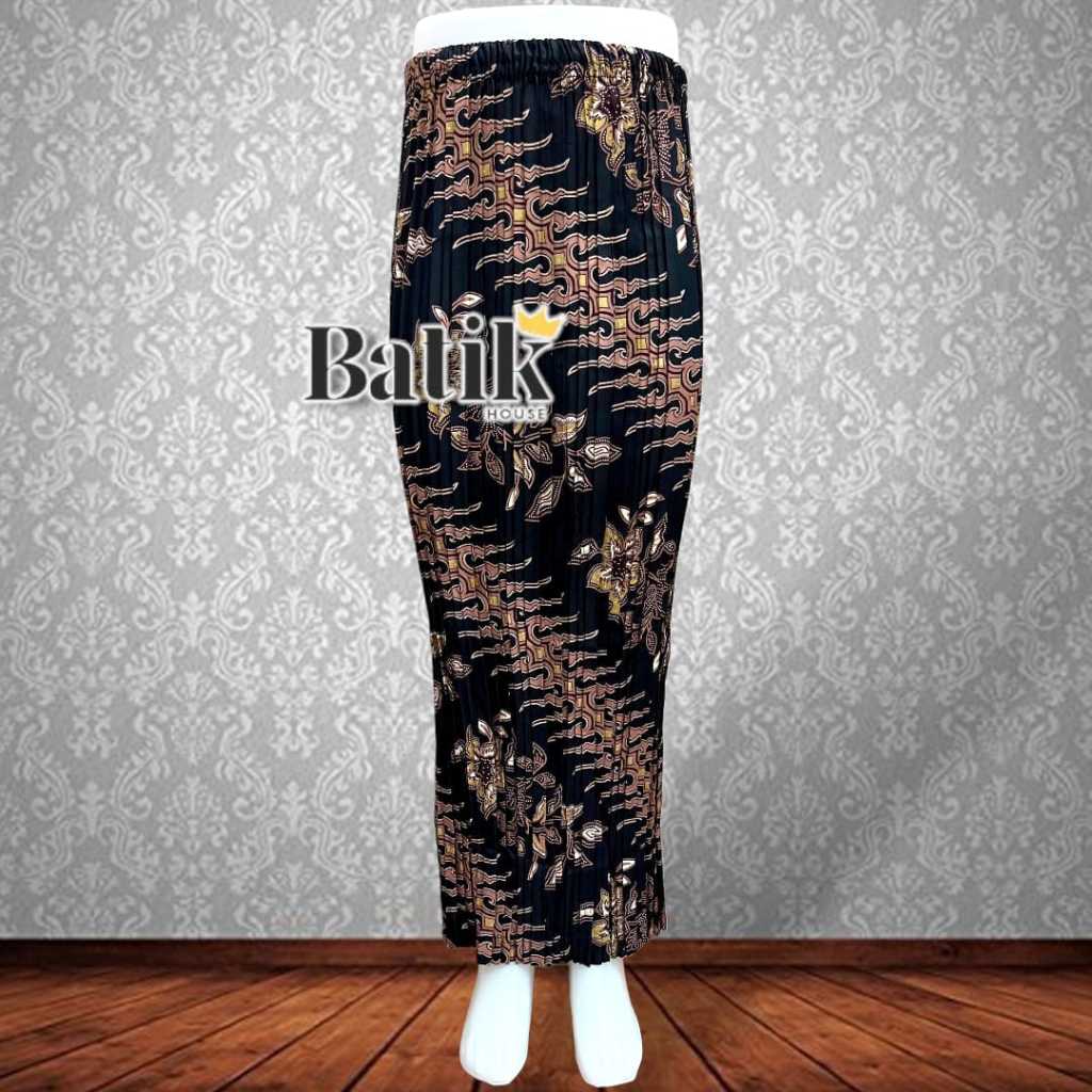 bawahan kebaya anak usia 7-12 tahun/rok plisket batik/bawahan kebaya anak modern