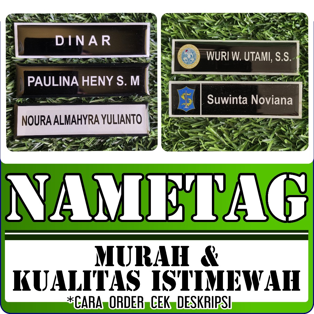 

NAMETAG PENITI/NAMETAG MAGNET/NAMETAG PAKU/NAMETAG TEPIAN/NAMETAG FULL HITAM/NAMETAG FULL PUTIH/NAMETAG RESIN/NAMETAG AKRILIK/NAMETAG MURAH/NAMETAG ASN/PNS/SEKOLAH/KULIAH/PONDOK/PERUSAHAAN
