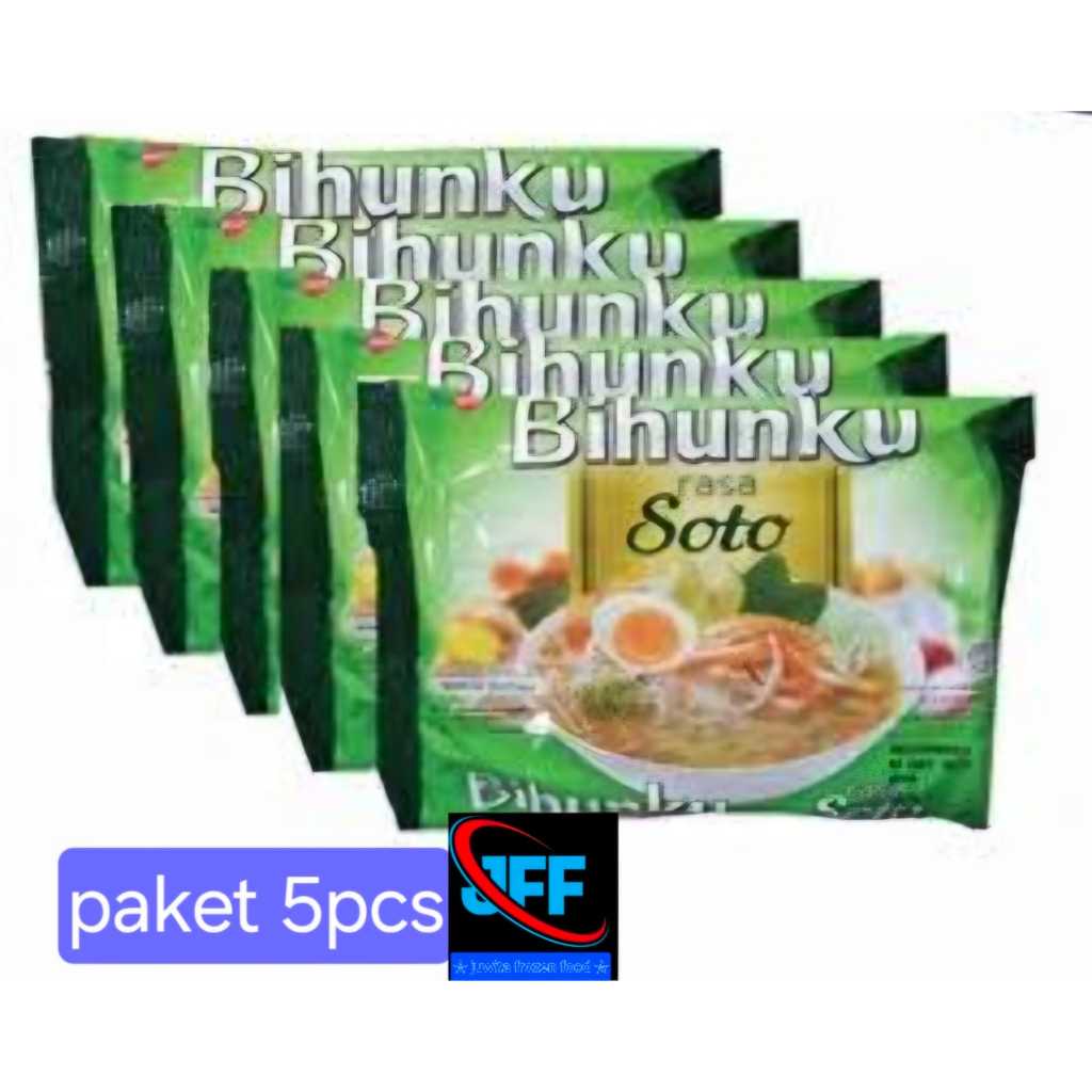 

BIHUNKU RASA SOTO 55GR ISI / 1 PAKET ISI 5PCS