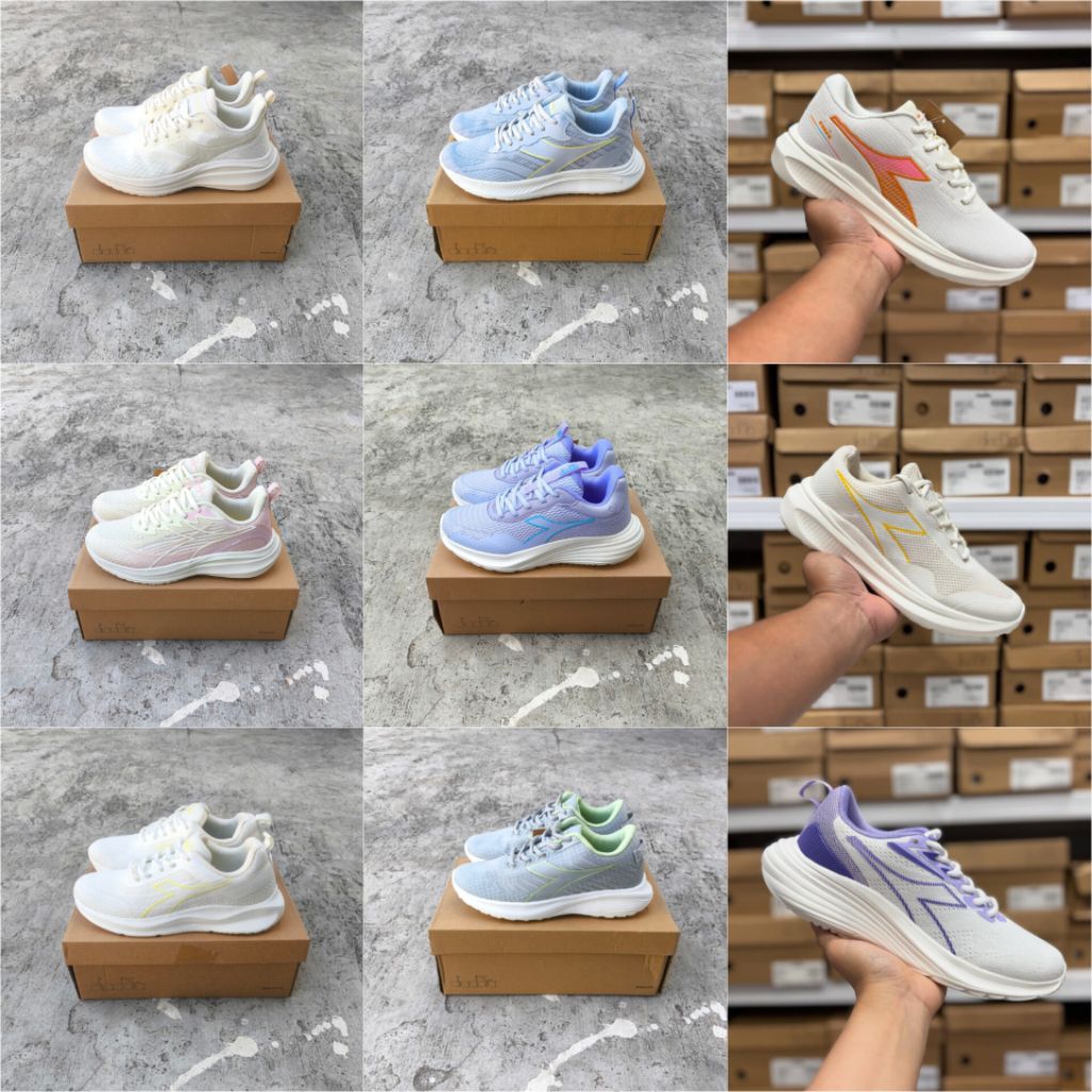 Sepatu Lari Wanita Diadora Running Shoes