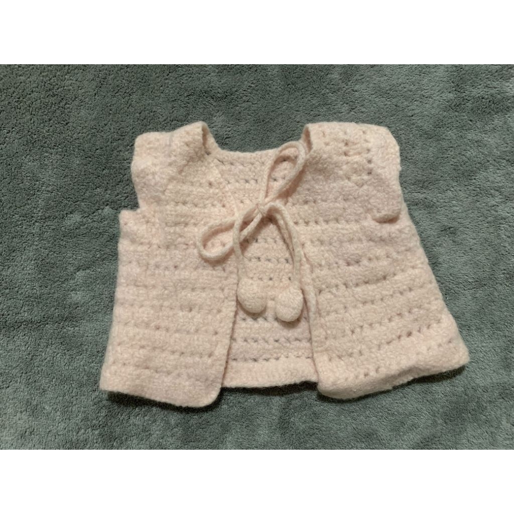 vest/outer rajut bayi size 3-9 bulan masih sangat bagus kayak baru preloved Premium anak murah