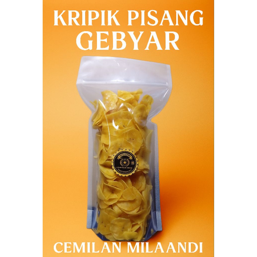 

kripik pisang manis legit / asin gurih