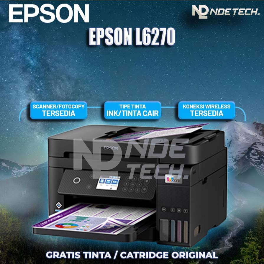 Printer EPSON L6270 - Free Tinta Original
