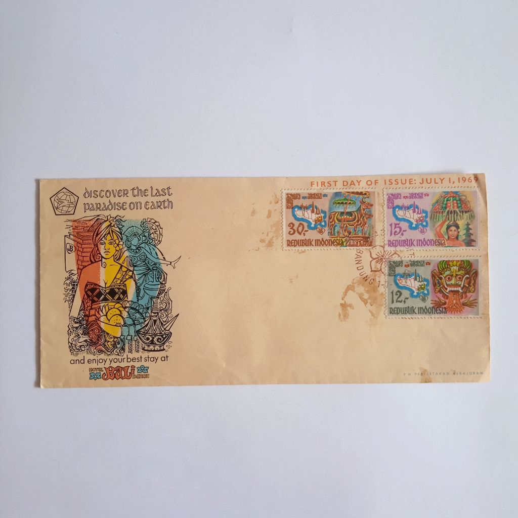 

Antik Perangko Sampul Hari Pertama Discover The Last Paradise On Earth Pariwisata Terbit 1 Djuli 1969 Utuh Layak Koleksi