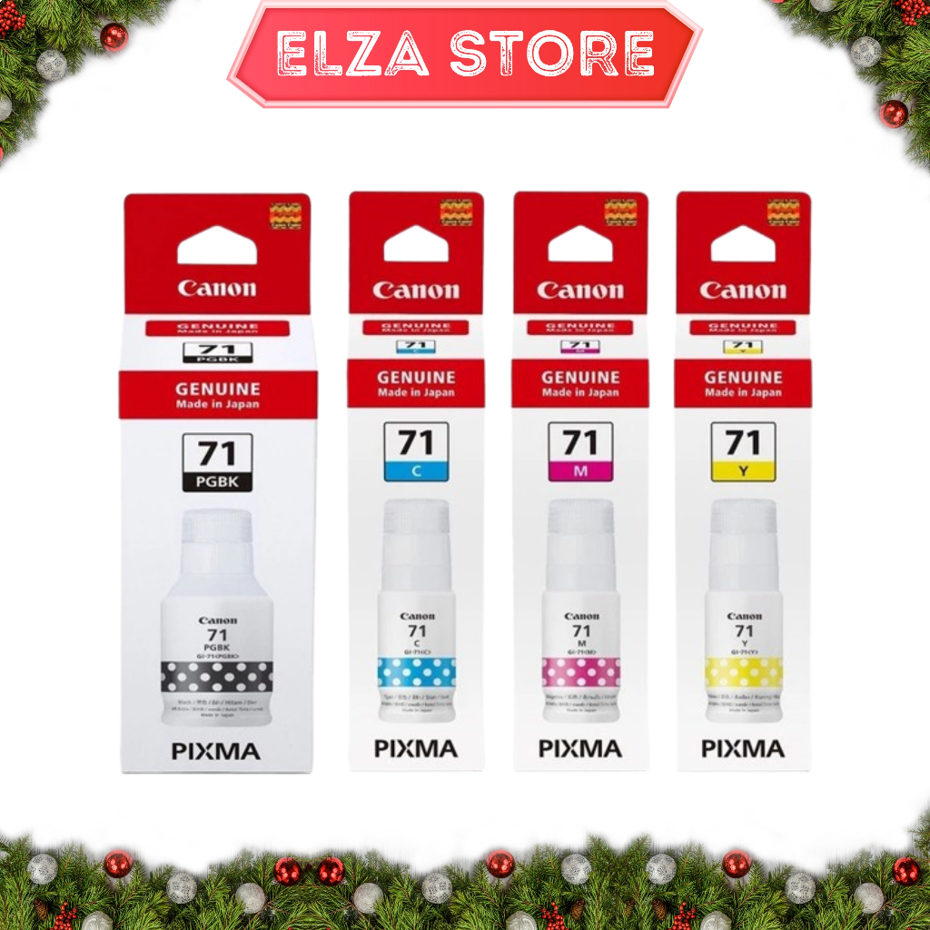 Tinta Canon PIXMA GI-71 Support Printer Canon G1020 G2020 G2021 G2060 G3020 G3021 G3060 / Tinta Prin