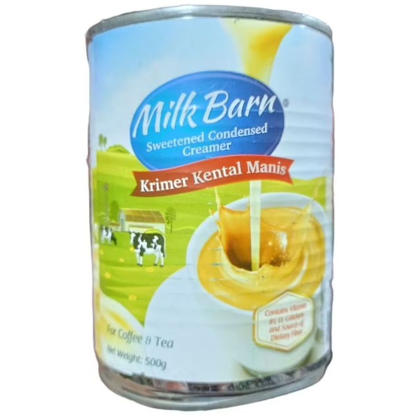 

Susu Krimer Kental Manis Milk Barn 500gr Kaleng Sweetened Condensed Creamer