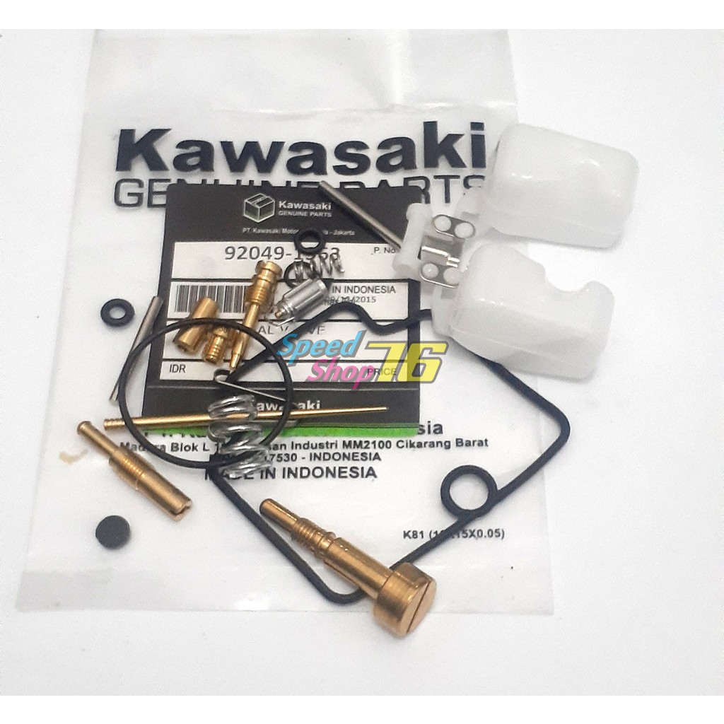 SP76 NINJA PELAMPUNG KARBU + REPARKIT REPAIRKIT REPAIR KIT ISI KARBU KARBURATOR NINJA RR PE28 PE 28 
