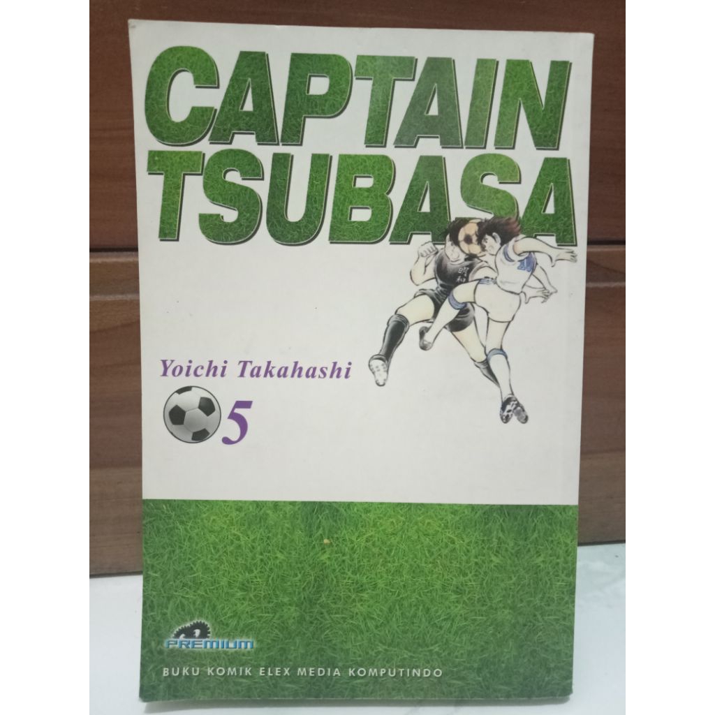 Buku komik lokal Elex media Captain Tsubasa vol 5 Yoichi Takahashi