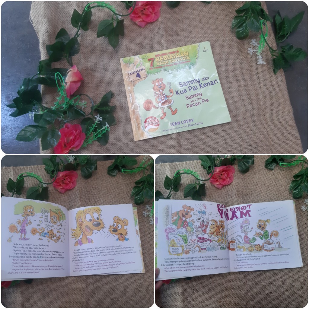 Sammy dan Kue Pai Kenari 7 Kebiasaan Anak Bahagia buku anak bekas second preloved