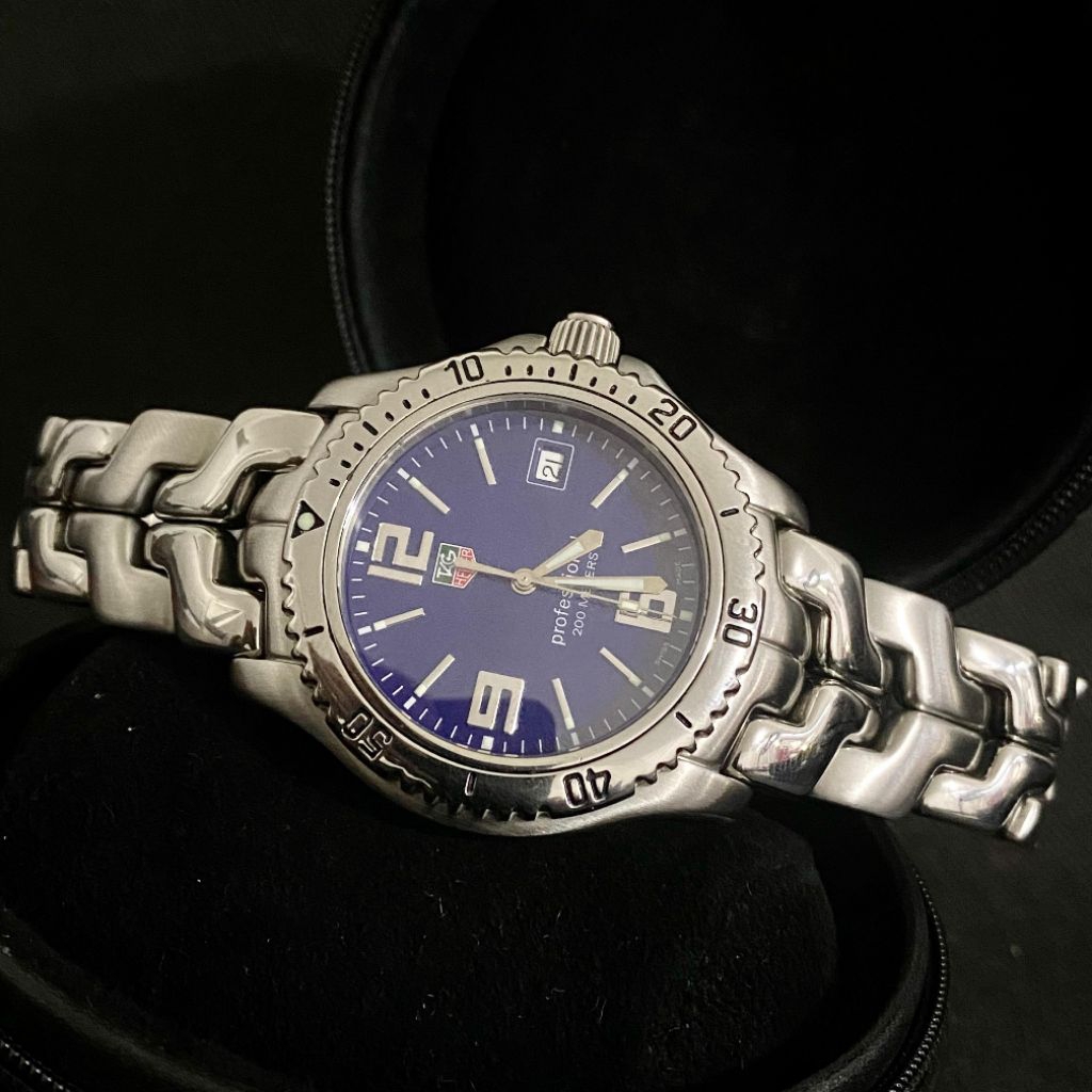 forsale tag heuer blue dial WT1113 watch only original