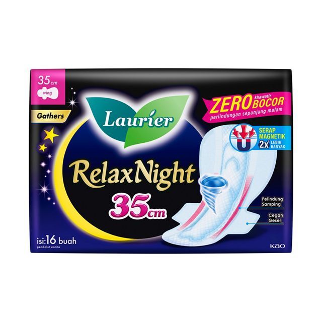 Laurier Relax Night with Gathers 35cm - 16's