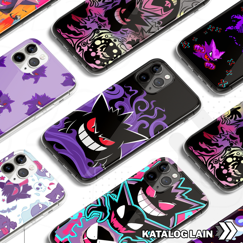 Case Premium Pokemon Gengar Collection (Semua Type HP)