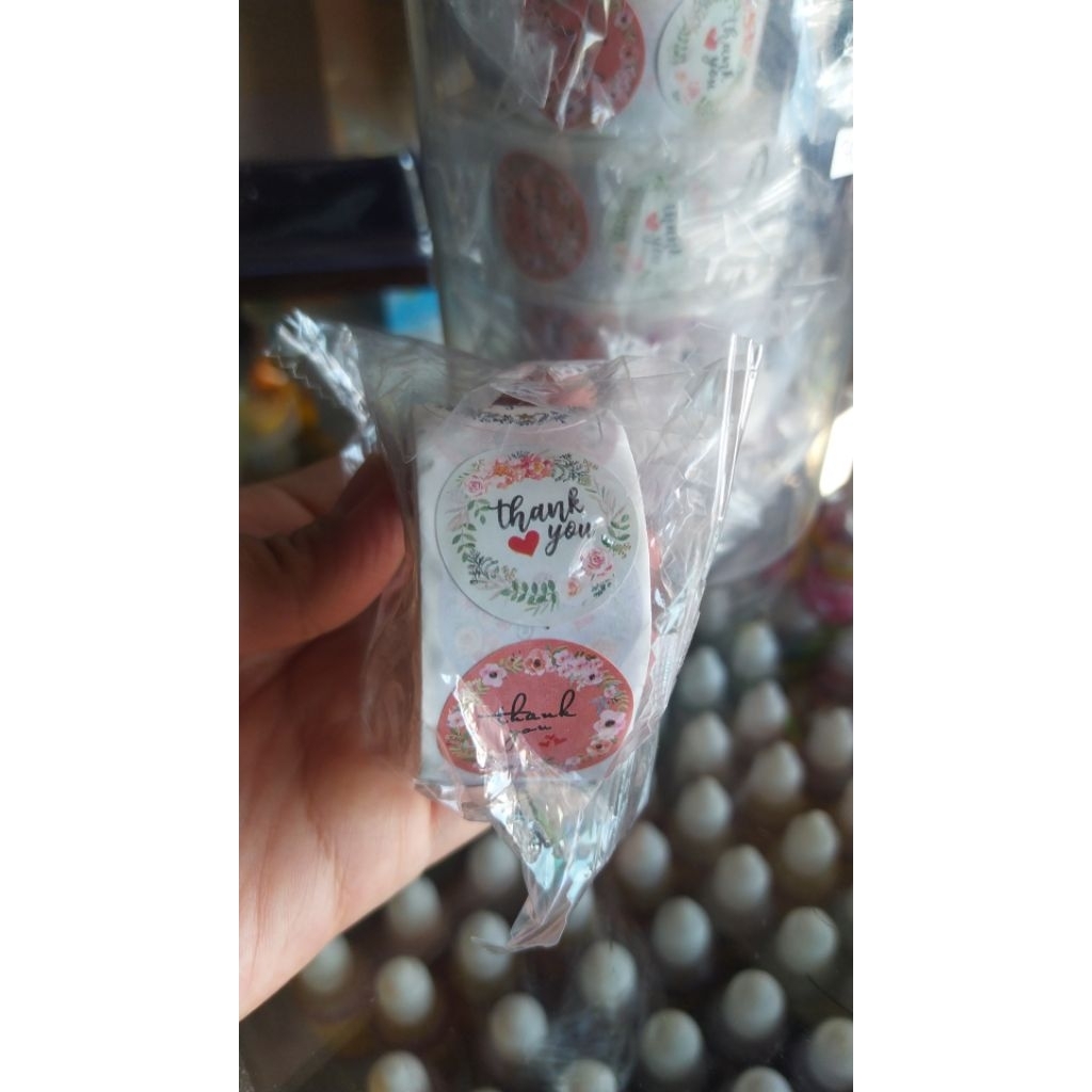 

sticker terimakasih isi 500 pcs