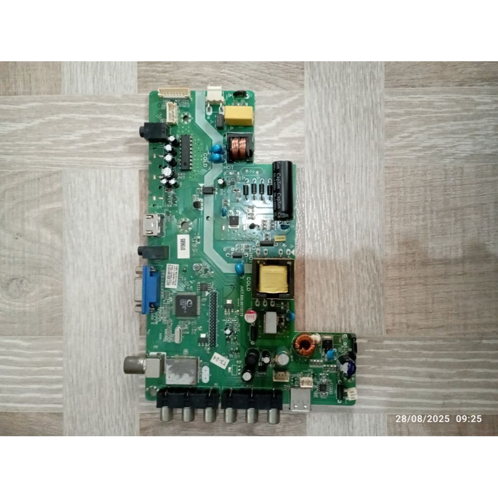 MB MOBO MAINBOARD MODULE MESIN TV CHANGHONG LED24D1000F CG24