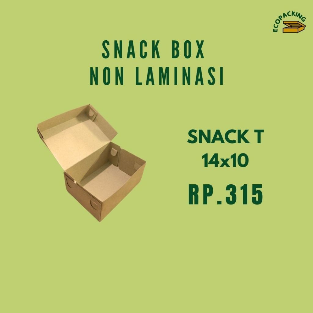 

DUS KUE SNACK BOX BROWNIS ROTI BOLEN KUE LEMPER LAPIS (MIN 100 PCS)