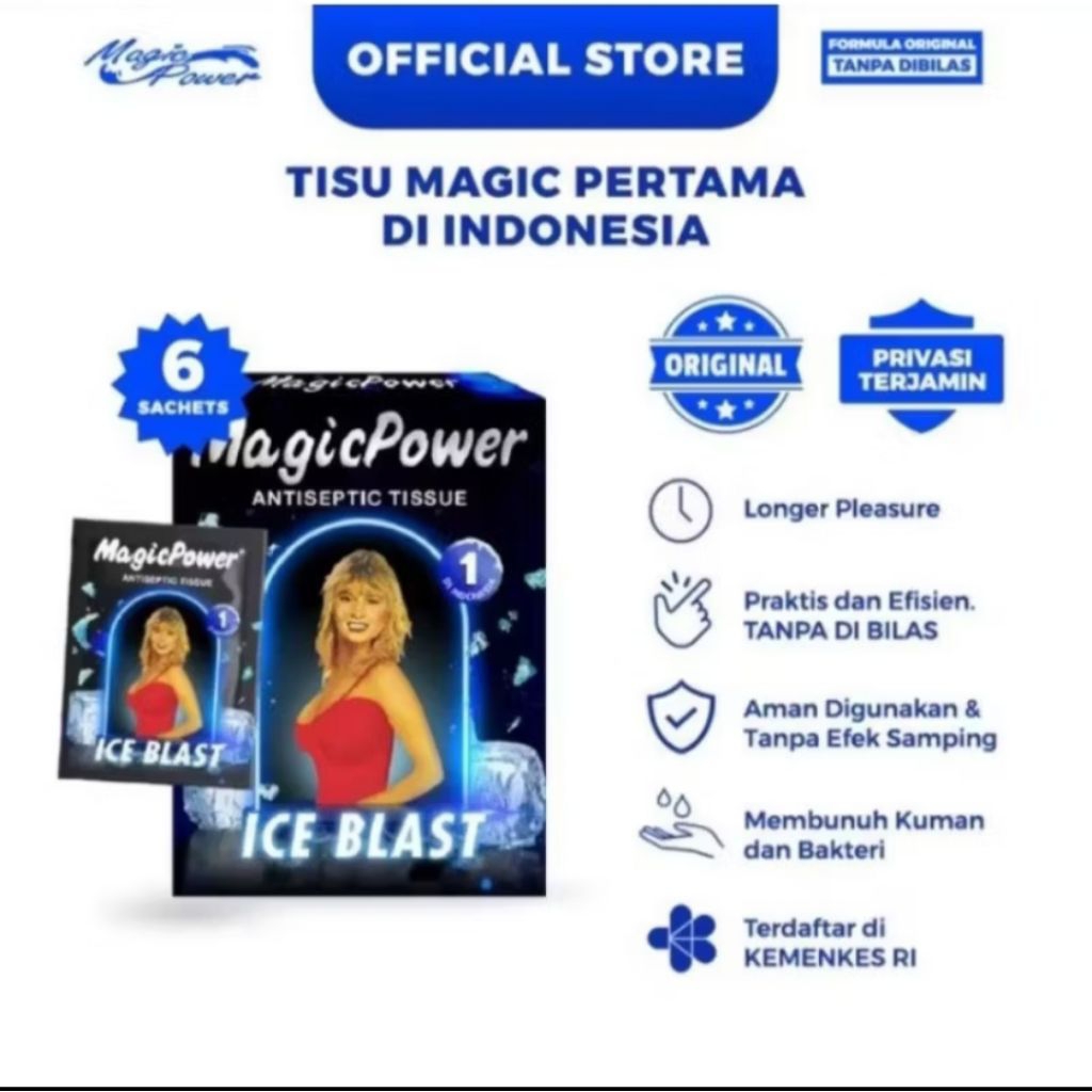 Magic Power tisu dan spray all varian