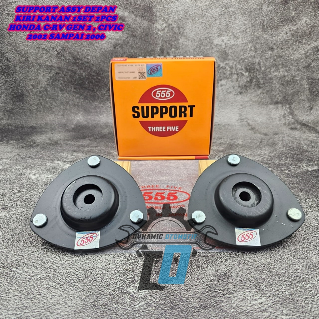Karet Support Sok Depan Honda CRV Gen 2 2002-2006 1Set 555