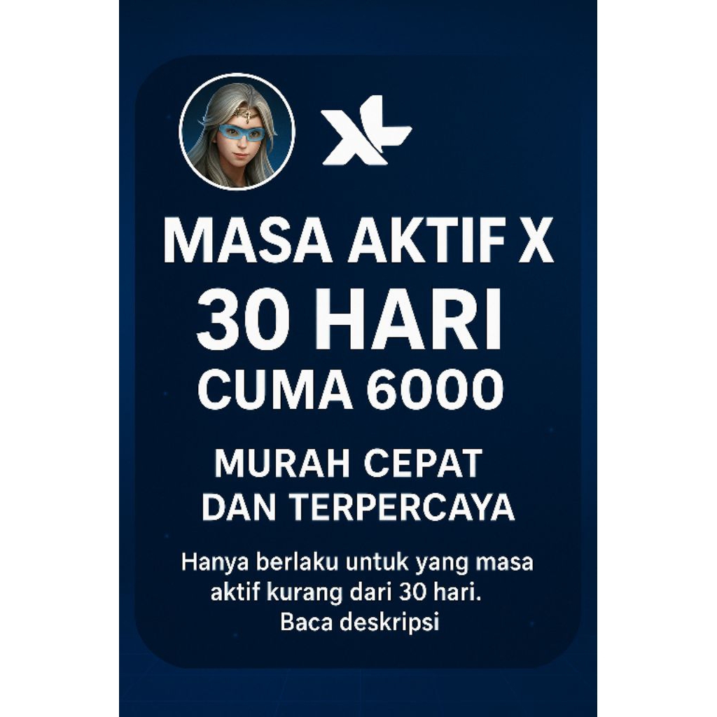 Masa Aktif XL 30 Hari