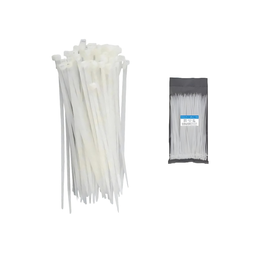 

Cable Ties Kabel Ties Kabel Tis Pengikat Kabel 10cm 15cm 20cm 30cm Putih Isi 100 Pcs