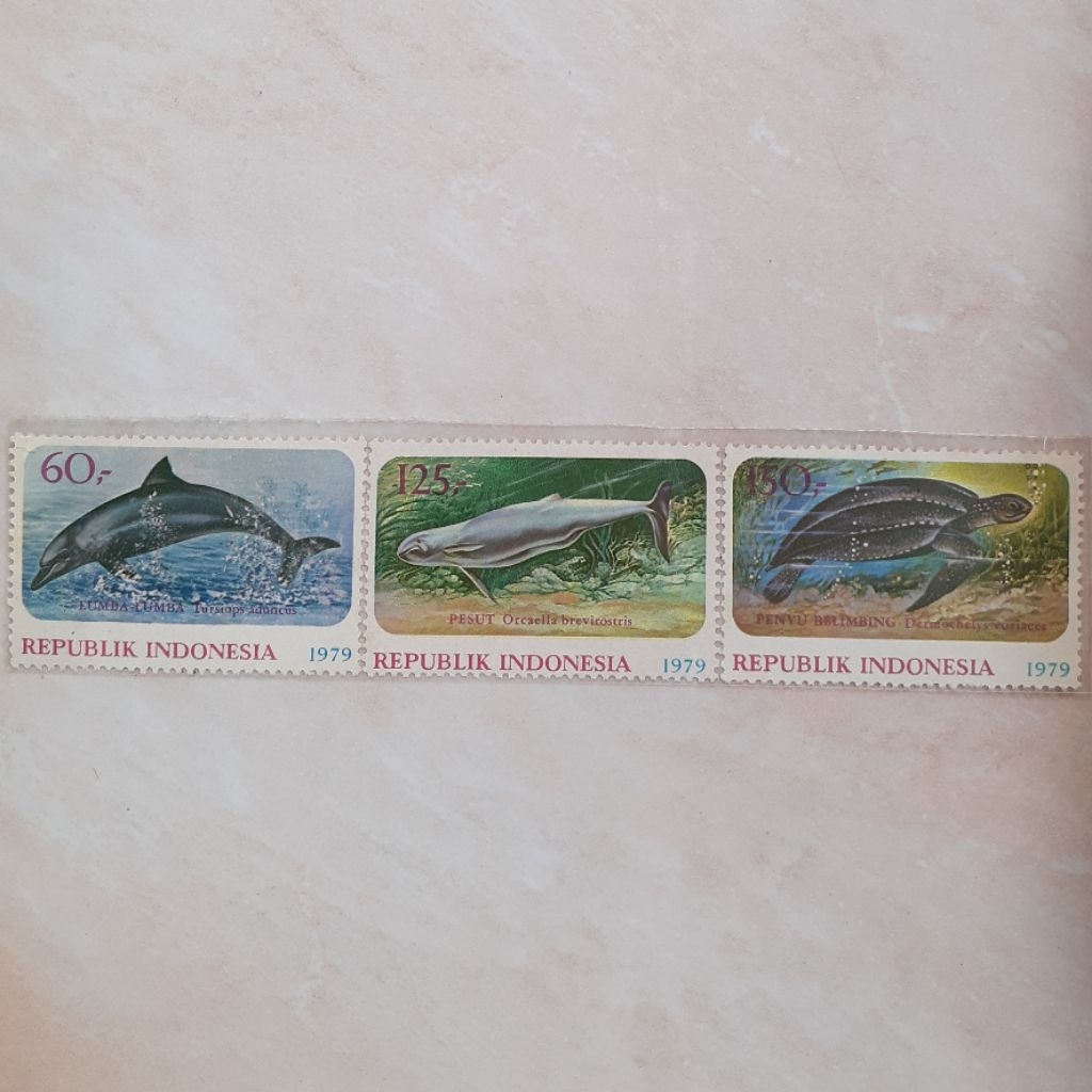 

(O) Perangko Indonesia Margasatwa Tahun 1979 set lengkap 3pcs