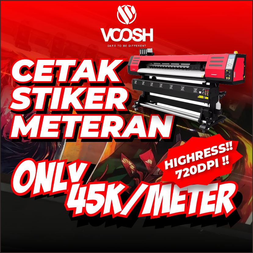 

VOOSH DIGITAL - [STIKER EXILO] CETAK STIKER METERAN VINYL EXILO TERMURAH STIKER CUSTOM