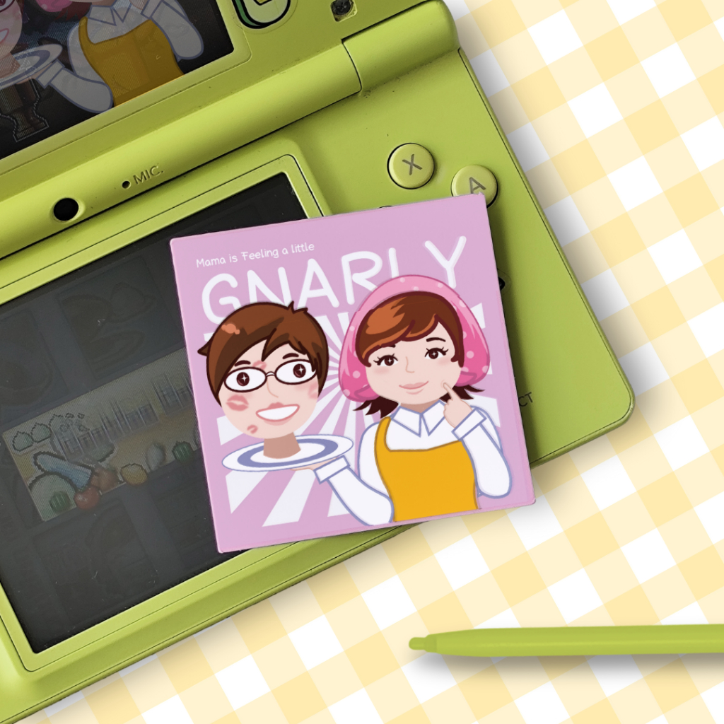 

Sticker Gnarly Mama Chibi | Original Fanart Gudang Udang