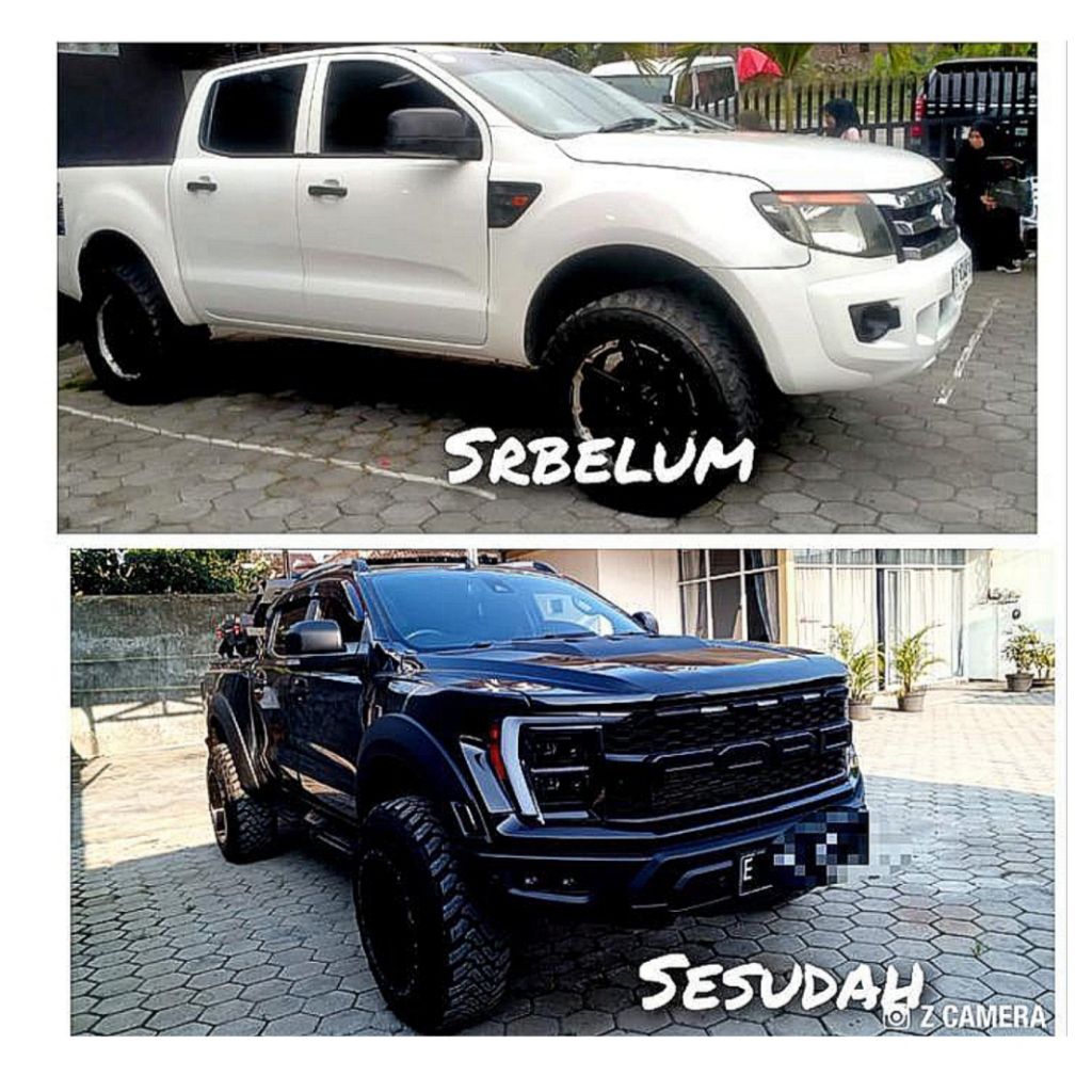 Bodykit F150 Raptor 2024 Untuk Ford Ranger tahun 2012 keatas