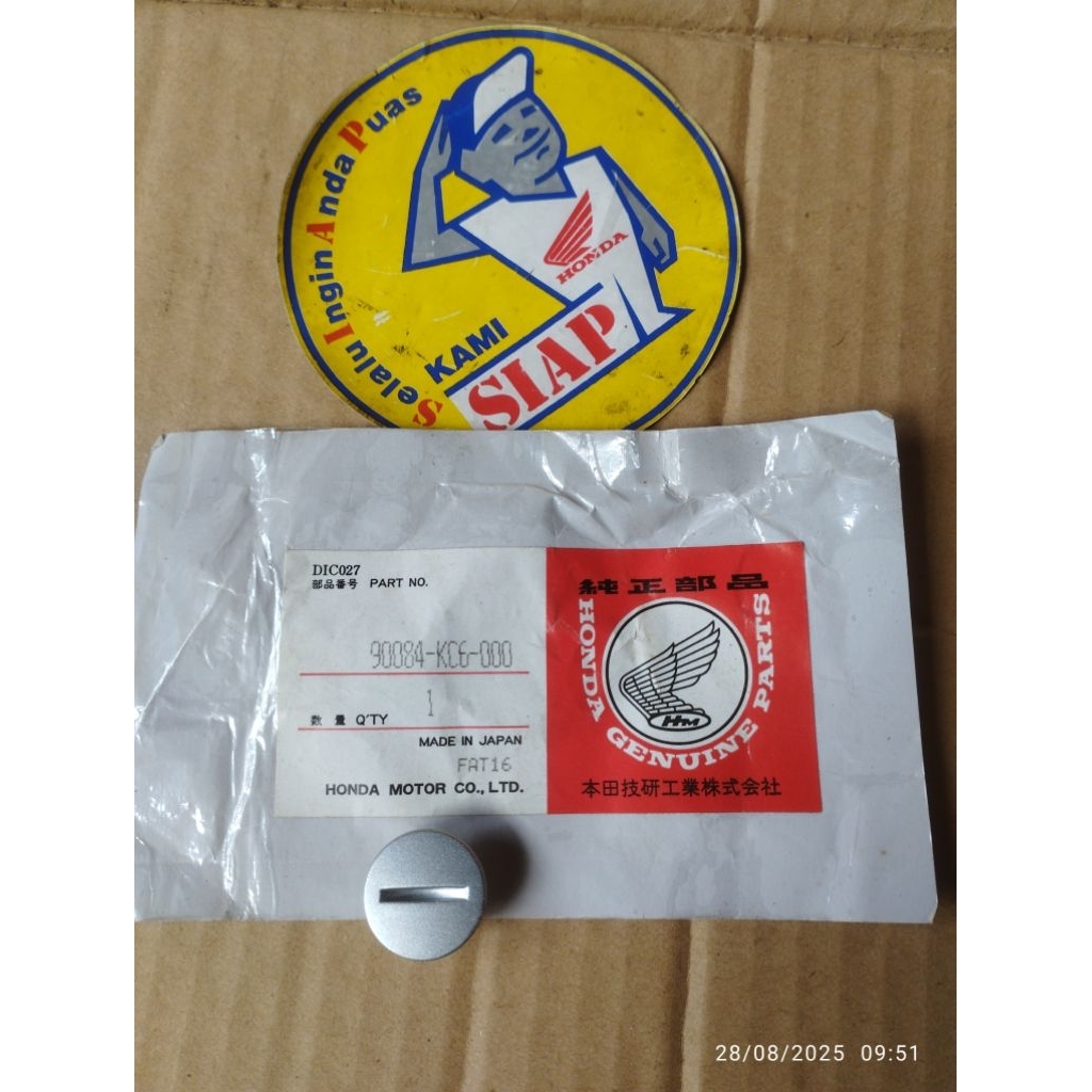 Baud Baut Cap Intip Kecil Tutup Cover Blok Block Magnat Kiri Spull Spul Honda Gl100 Gl 100 Series Cd