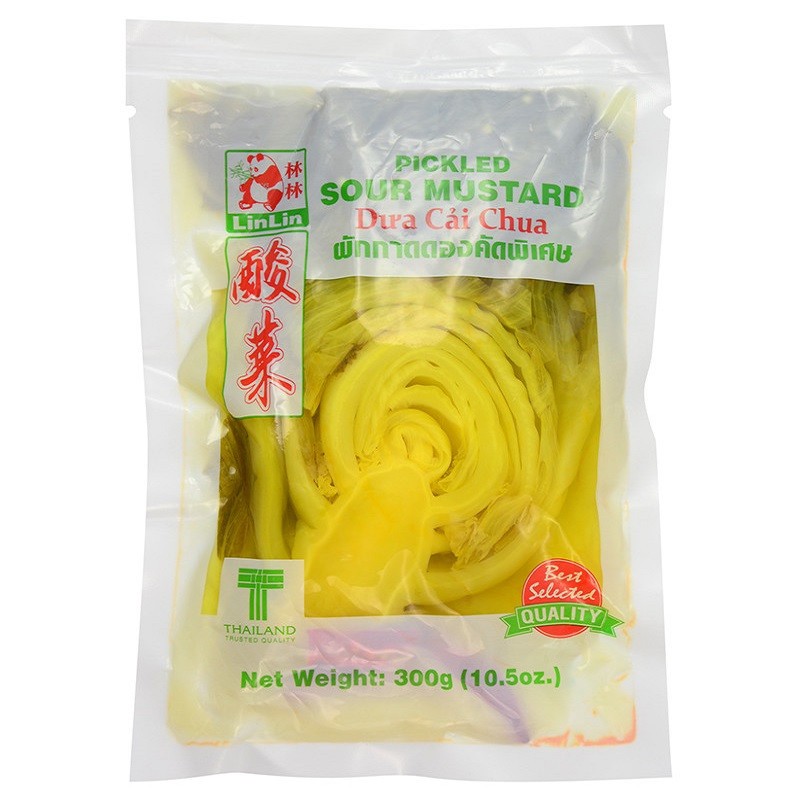 

[oddsolshop] pekanbaru/Linlin Pickled Sour Mustard 300 gr