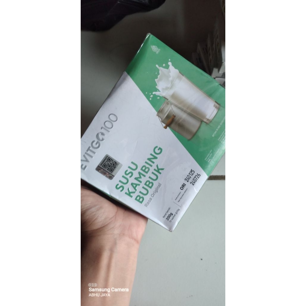 

Evitgo 100 Susu kambing bubuk original 200gr