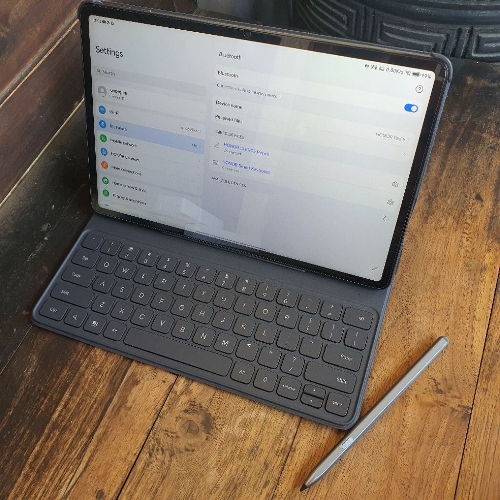 Huawei Honor Pad 9 Ada Google GMS RAM 16/256 + Keyboard + Stylus