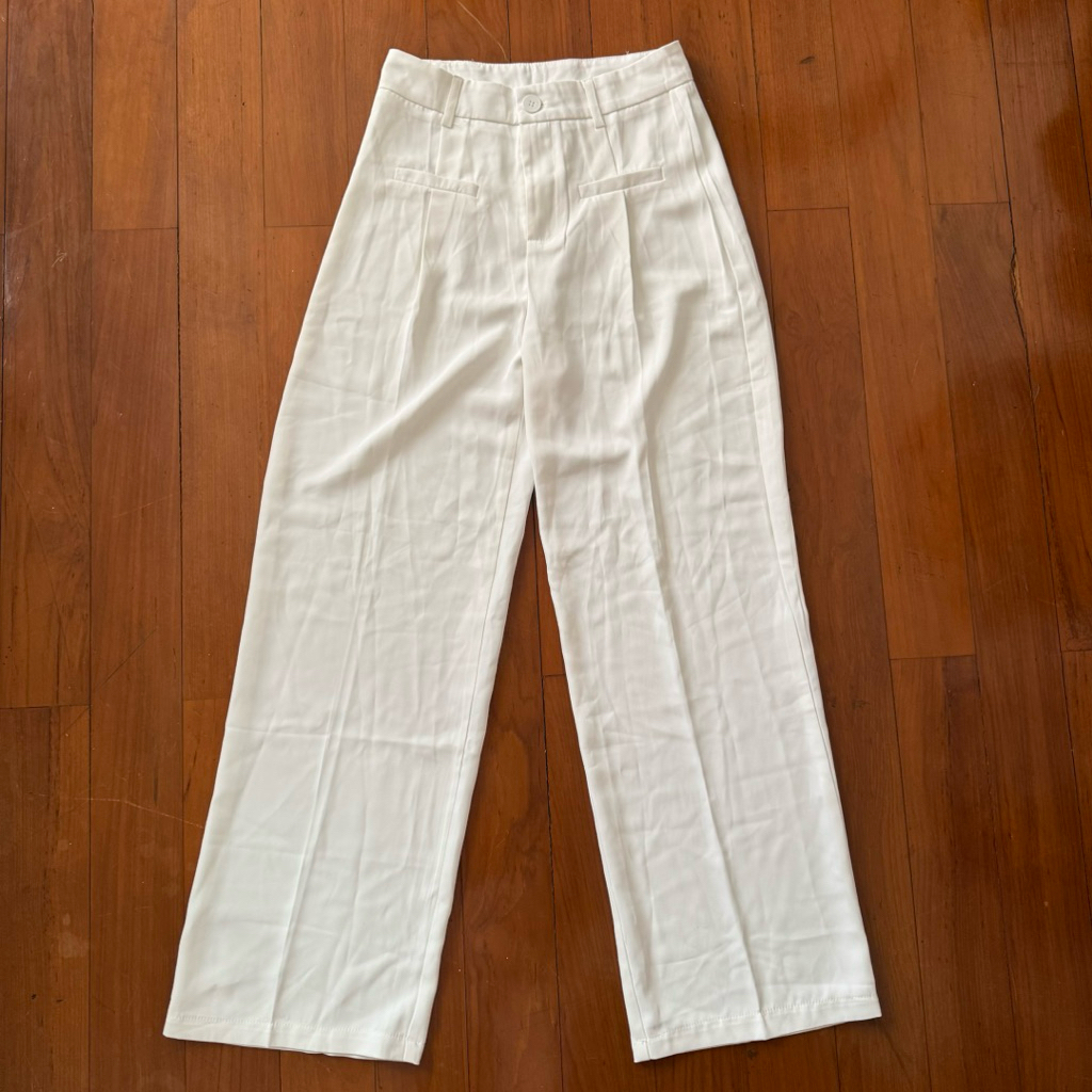 Preloved Kulot Celana Putih White Trouser