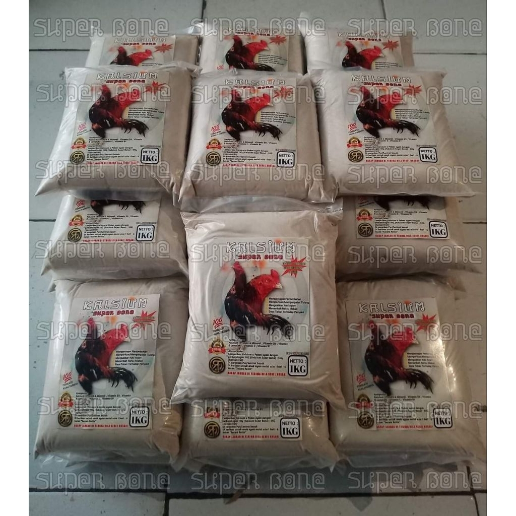 KALSIUM SUPER BONE ( SURABAYA ) - PAKAN AYAM SUPER