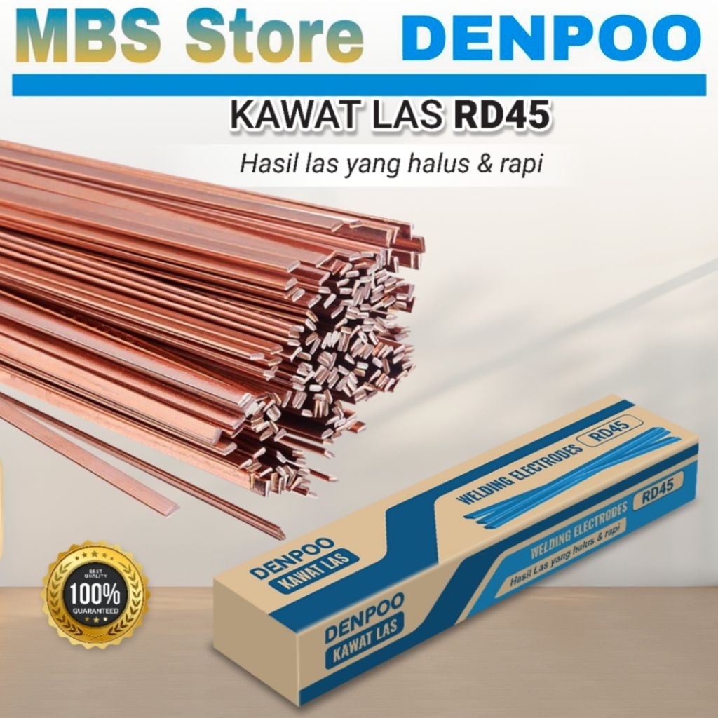 Kawat Las Tembaga Murni DENPOO 1.3mm