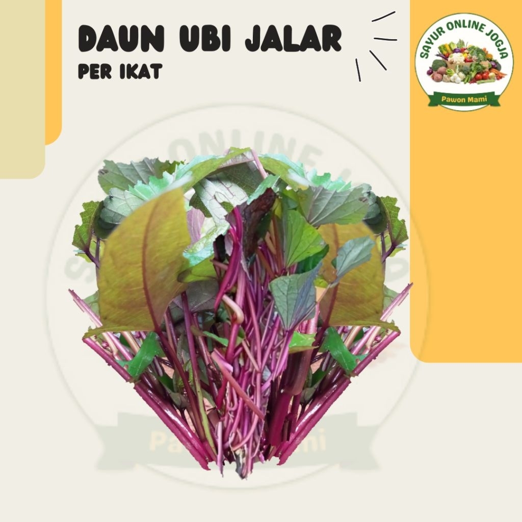 

Daun ubi jalar - PAWON MAMI SAYUR ONLINE JOGJA